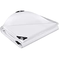 Los mejores  - Laneetal Lona Impermeable de Protección Exterior 3x4m Resistente al Agua y a los Rayos UV 180g-m² Blanco